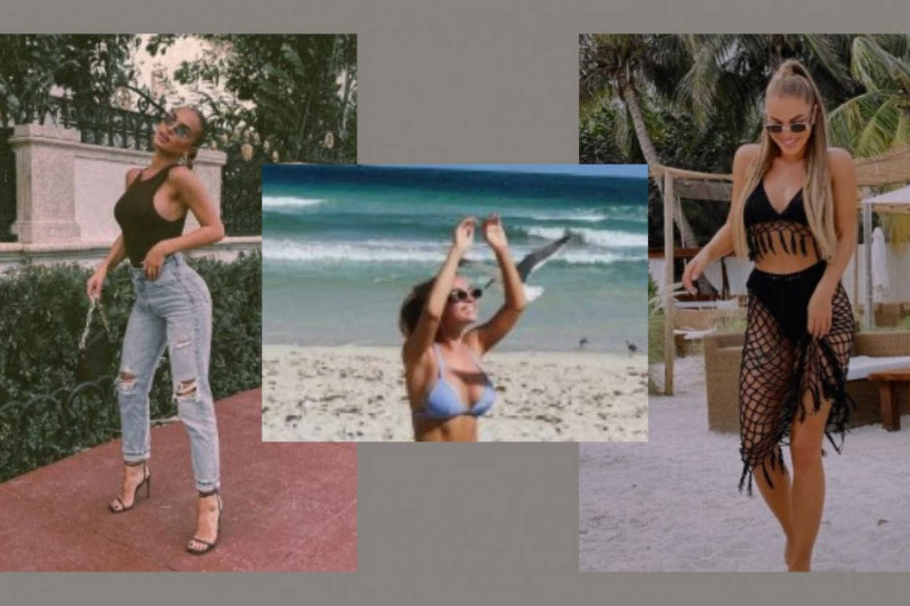 NEOBIČNA KOMBINACIJA  ZA PLAŽU: Pevačica Teodora Džehverović pokreće novi modni trend?!