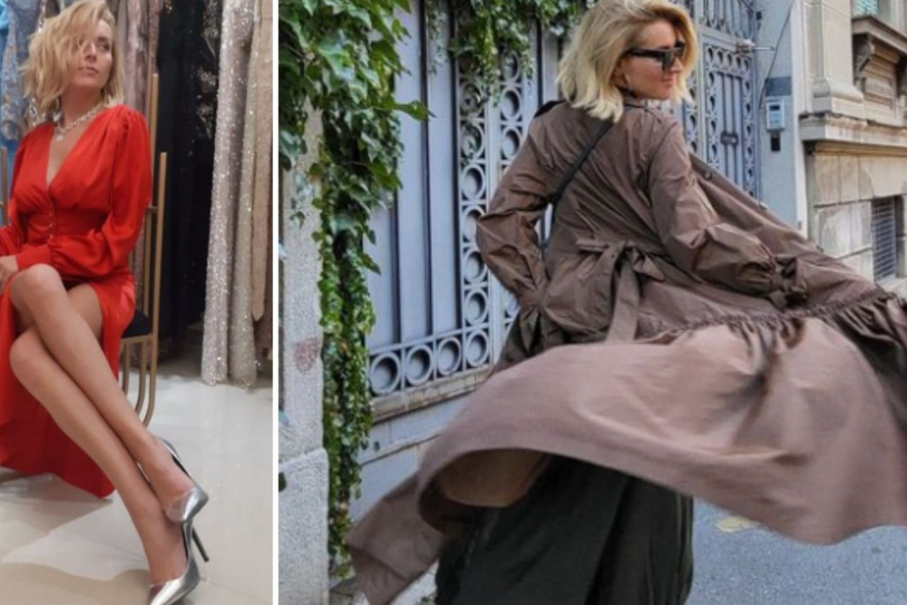 ANĐELKA PRPIĆ PRAVA DAMA: Kada vidite njen kaput nećete moći da mu odolite!