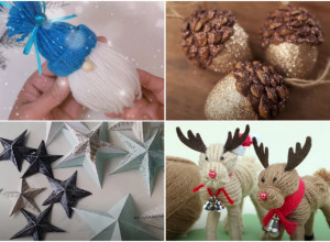 NOVOGODIŠNJI UKRASI U KUĆNOJ REŽIJI: Za par minuta napravite unikatnu prazničnu dekoraciju!