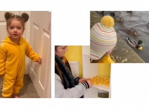 DEVOJČICA VOLI PATKE: Mama pokazala iznenađenje koje morate da priuštite detetu!