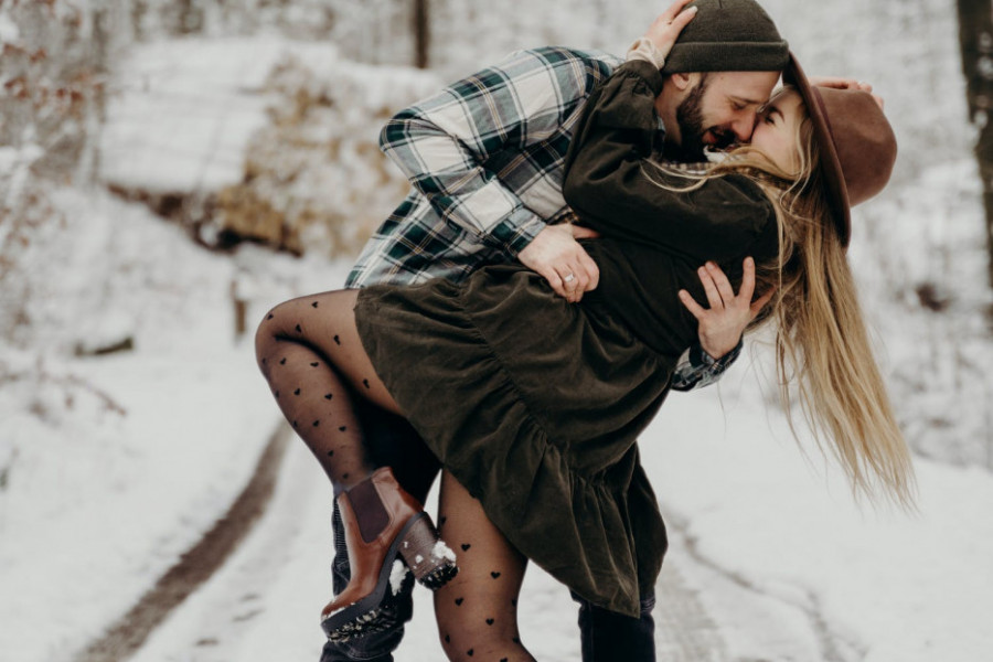 Na snegu je uvek toplo ako ste zaljubljeni