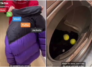 CAKA ZA PRANJE PERJANE JAKNE: Potrebne su Vam samo loptice!