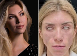 ZBOG PLASTIČNIH OPERACIJA VIŠE NE KONTROLIŠEM OČI! Nekada lepotica sada je unakažena: NE MOGU NI DA SE SMEJEM! (VIDEO)