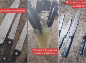 ZARĐALI NOŽEVI? Rešite se ovog problema uz pomoć limunovog soka, a evo i kako!