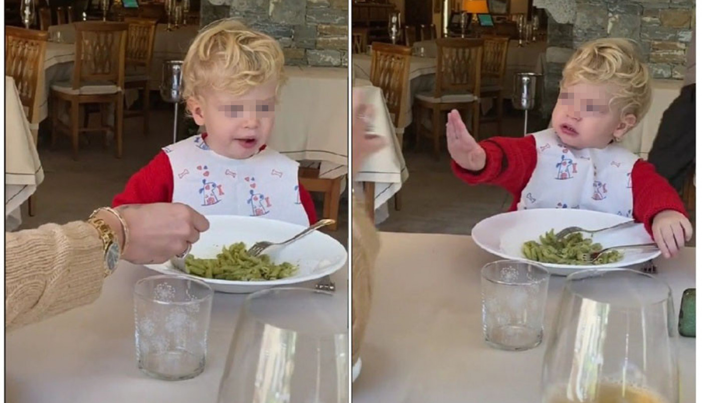 NEMOJ MAMA DA PETLJAŠ PO MOM TANJIRU! Dečak nasmejao svet do suza!