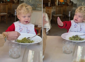 NEMOJ MAMA DA PETLJAŠ PO MOM TANJIRU! Dečak nasmejao svet do suza!