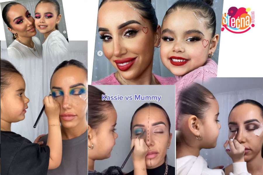 ČUDO OD DETETA: Ima 5 godina, a šminka kao profesionalac (VIDEO)