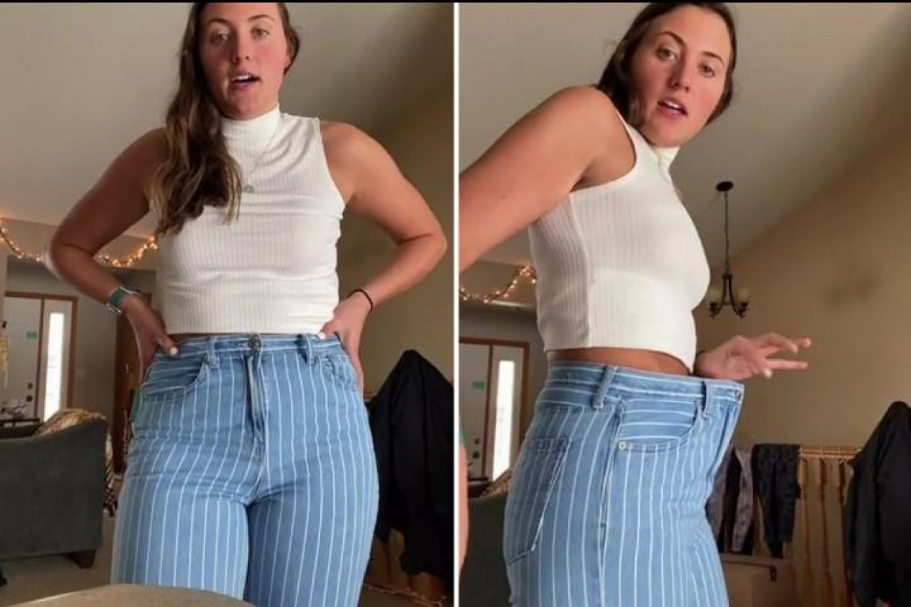 UŠLA SAM U BROJ MANJE FARMERKE, ZAPANJIĆE VAS KAKO! Baka mi je pokazala neverovatan trik!