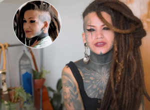 PROGOVORILA ŽENA PREKRIVENA TETOVAŽAMA! Evo zašto je to sebi uradila i kako je izgledala pre svega!