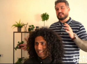 KAKVA TRANSFORMACIJA! Želeo je promenu, ali i da mu kosa ostane duga, pogledajte krajnji rezultat!