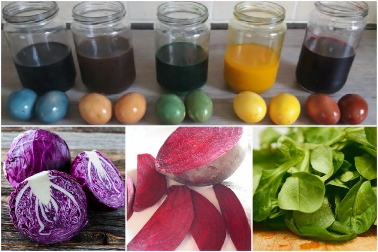FARBANJE PRIRODNIM BOJAMA: Uskršnja jaja obojena namirnicama iz frižidera