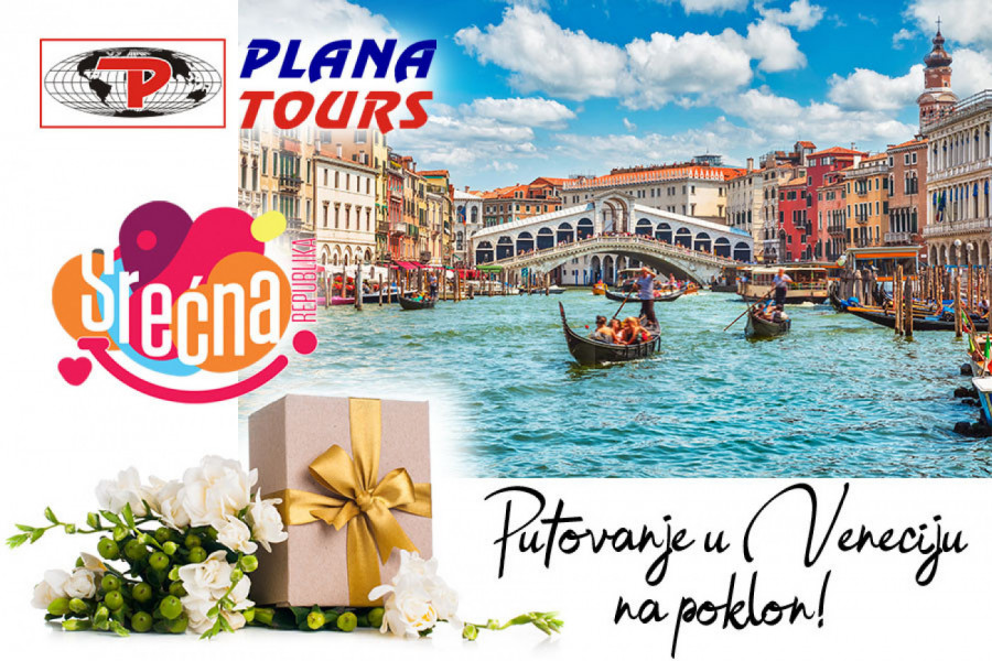 PRAZNIČNO PUTOVANJE NA POKLON: Dvoje čitalaca Srećne Republike idu za Veneciju