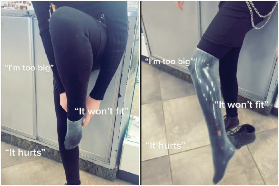 ODGOVORILA MUŠKARCIMA KOJI TVRDE DA IM JE PONOS PREVELIK ZA ZAŠTITU! Uzela je kondom i nategla ga!