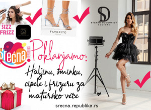 KOMPLETNO SPREMANJE ZA MATURU NA POKLON: Savršena haljina, cipele, frizura i šminka (VIDEO)