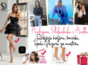 MATURANTKINJE SREĆNE REPUBLIKE: Anđela, Slobodanka i Andrijana će da blistaju za matursko veče