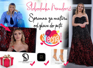 NAŠA BOBA zablistala na MATURI: Srećna Republika joj poklonila frizuru, šminku, haljinu i cipele (VIDEO)