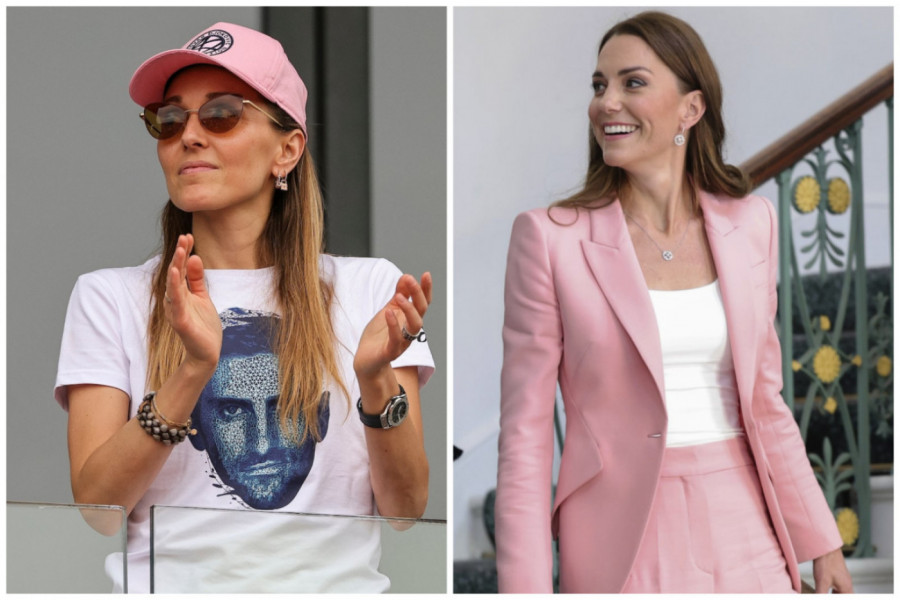 Jelena Đoković u klinču s princezom Kejt Midlton! OKRŠAJ NA TRIBINAMA! (FOTO)