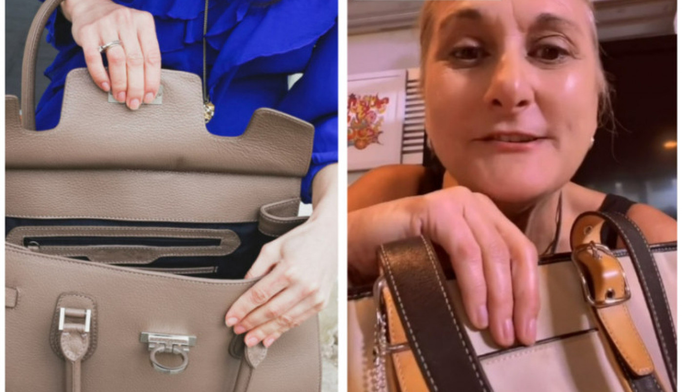 Kupila je polovnu torbu iz seknd hend šopa, a kada ju je otvorila usledio je šok! PRVO JE VRISNULA, pa briznula u plač! (VIDEO)