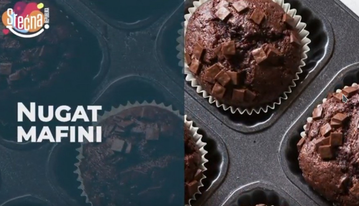 NJAM, NJAM: Recept NUGAT MAFINE (VIDEO)