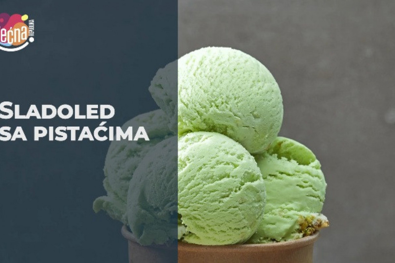 Recept za domaći SLADOLED SA PISTAĆIMA! Neodoljiva poslastica za vrele letnje dane (VIDEO)