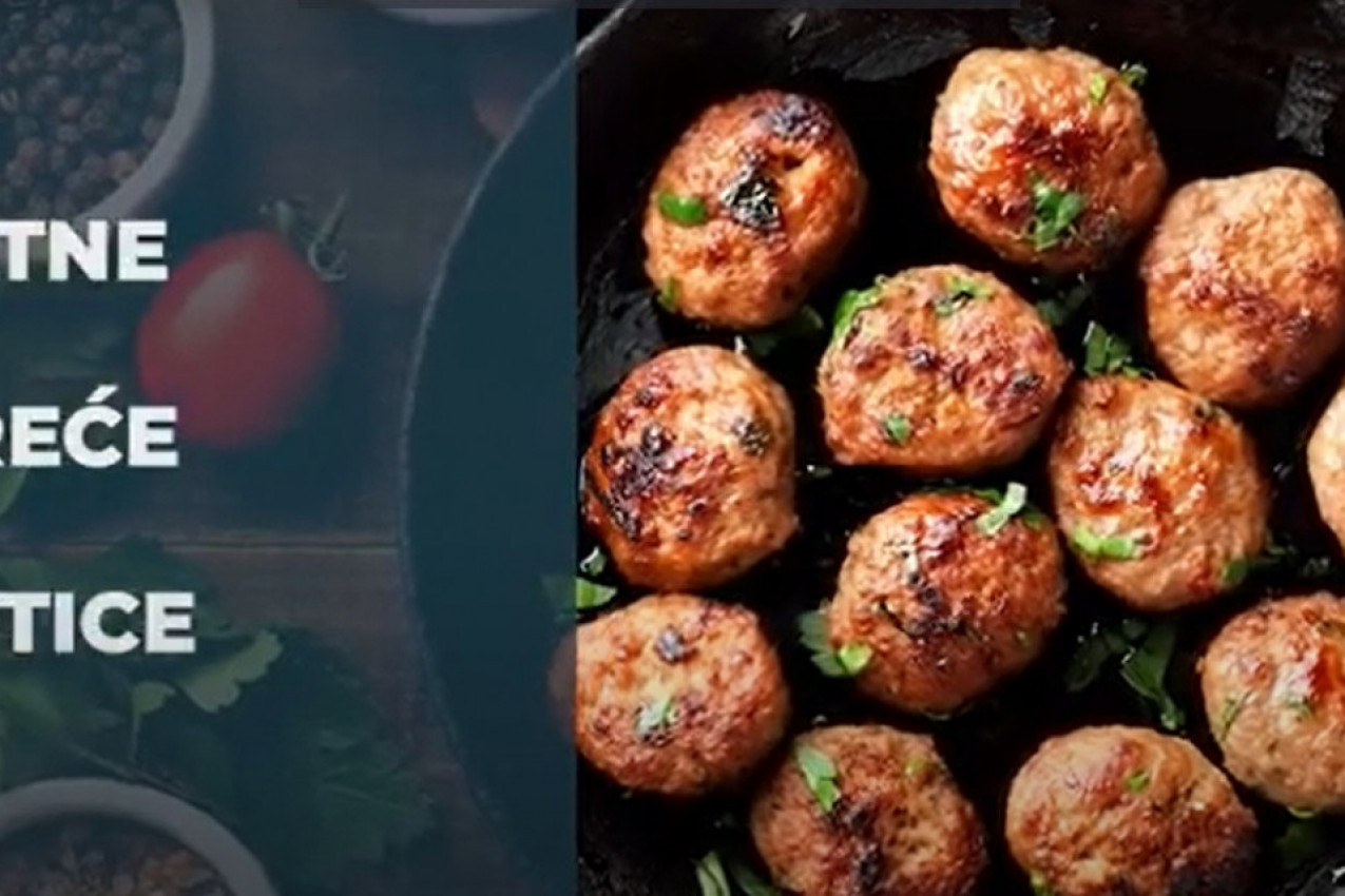 Ćureće ćuftice: Recept za jednostavno i PREUKUSNO JELO (VIDEO)