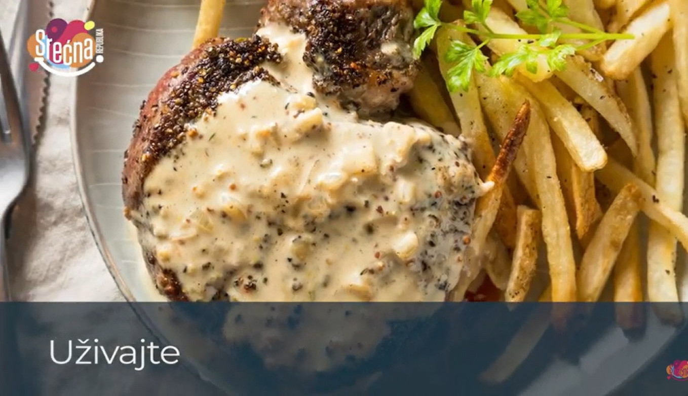RECEPT ZA NAJSOČNIJE MESO! Svinjski vrat u biber umaku! (VIDEO)