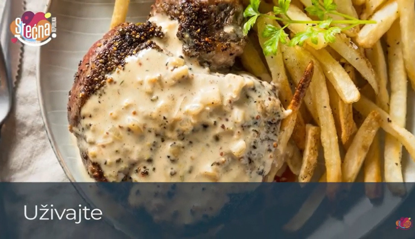 RECEPT ZA NAJSOČNIJE MESO! Svinjski vrat u biber umaku! (VIDEO)