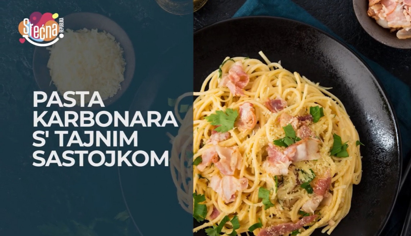 PASTA KARBONARA S TAJNIM SASTOJKOM!