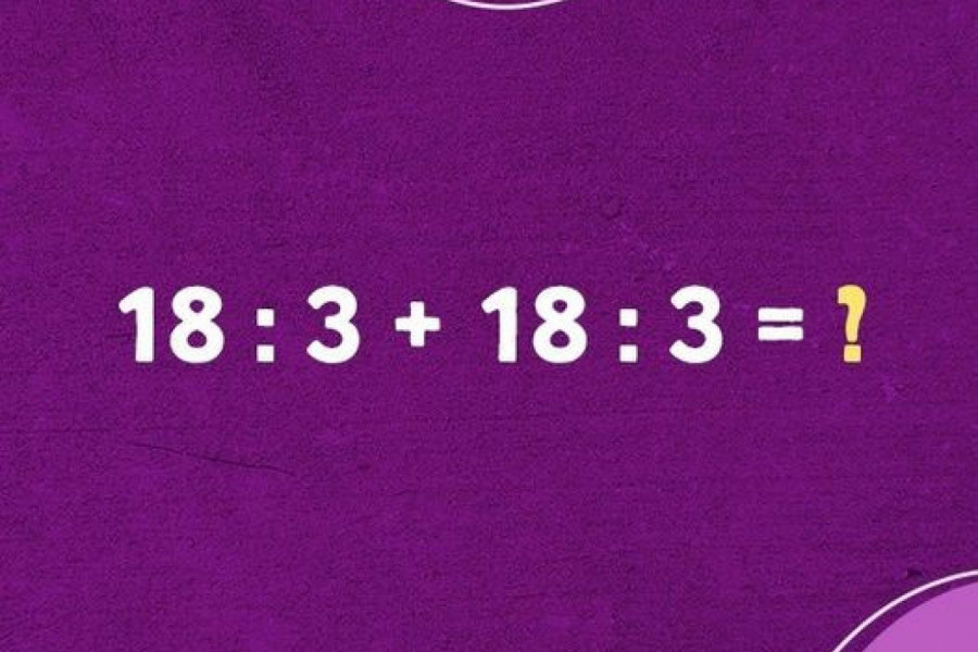 OVAJ MATEMATIČKI ZADATAK ZADAO JE PRAVU GLAVOBOLJU NA INTERNETU! Možete li vi doći do pravog rešenja?