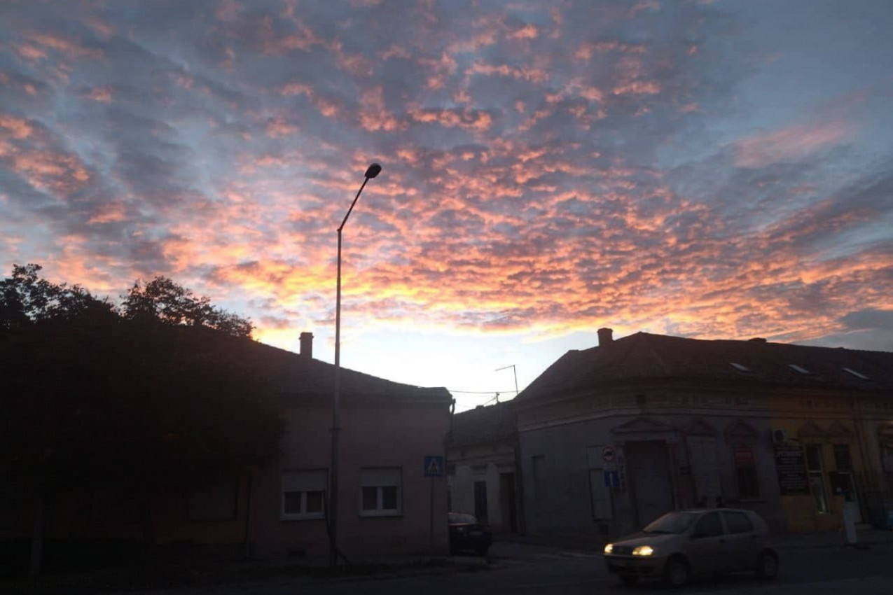 Umetnost na nebu Novog Sada...