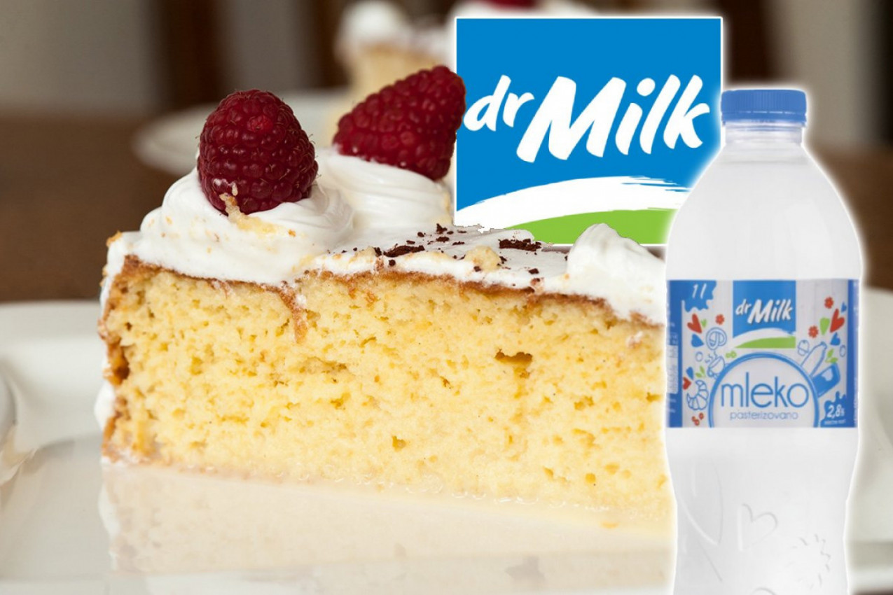 MLEČNI KOLAČ S TAJNIM SASTOJKOM! Ovaj ukus će vas u trenu vratiti u detinjstvo!