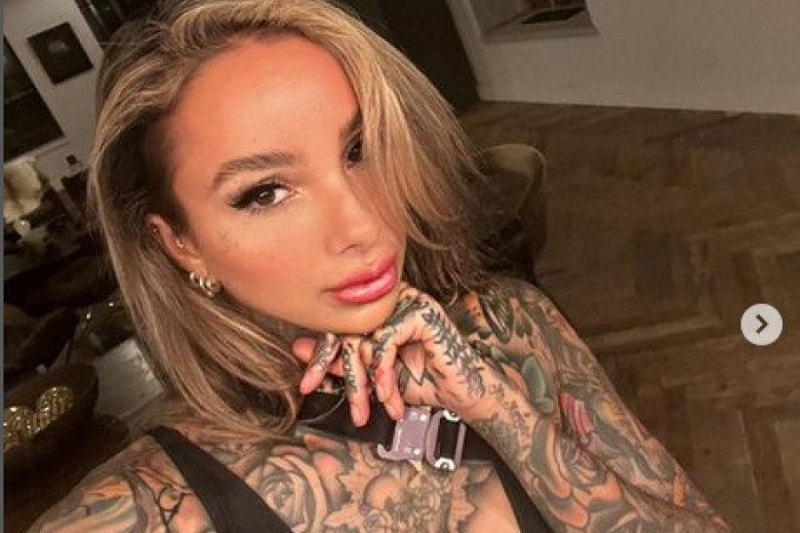 Istetovirala se od vrata do peta i GORKO SE POKAJALA! Jednu stvar nikako ne može da podnese! (FOTO)