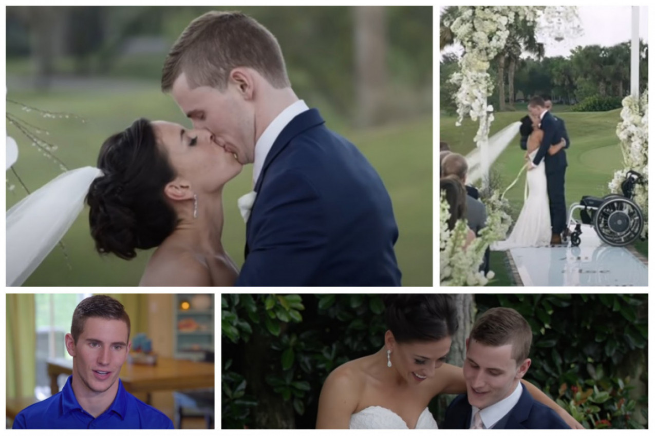 UGLEDAO JU JE U VENČANICI I USTAO IZ INVALIDSKIH KOLICA! Zbog njih su svi u sali grcali u suzama: Kako je ovo moguće? (FOTO/VIDEO)