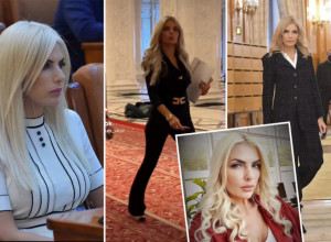 VRELA LAURA! Kad ušeta u skupštinu, svi zaneme, a komentarišu samo jedno! (FOTO/VIDEO)