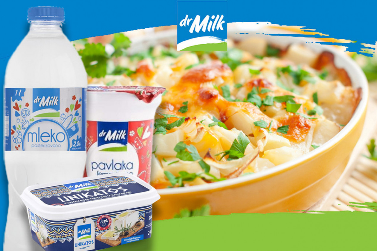 MORATE PROBATI ZAPEČENI KROMPIR SA SIROM, MLEKOM I PAVLAKOM: Ručak spreman za tili čas, oduševiće i najizbirljivije goste