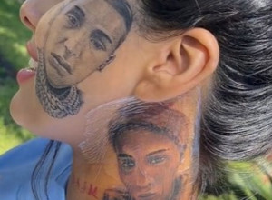 PREKO POLA LICA ISTETOVIRALA LIK DEČKA IZ KRAJNJE BIZARNOG RAZLOGA! Ljudi u šoku, poručili su joj samo jedno! (VIDEO)