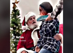 ZATRAŽILA OD DEDA MRAZA POKLON KOJI JE NEMOGUĆE DOBITI! Devojka u suzama grcala i molila  da joj ispuni želju