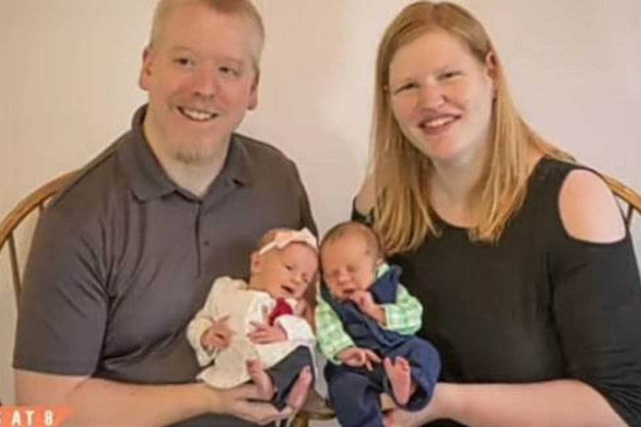 TEK ROĐENI BLIZANCI, A "STARI" 30 GODINA! Ovi mališani su stvarno čudo medicine, njihov otac imao je pet godina kada su zamrznuti kao embrioni!