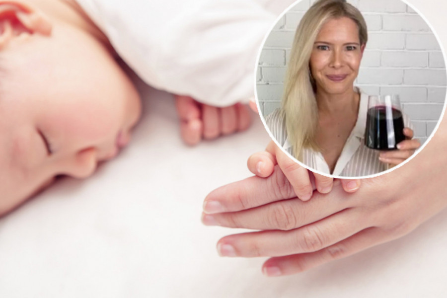 TVRDI DA JE U TRUDNOĆI PILA CRNO VINO, a evo šta se dogodilo bebi! (FOTO)