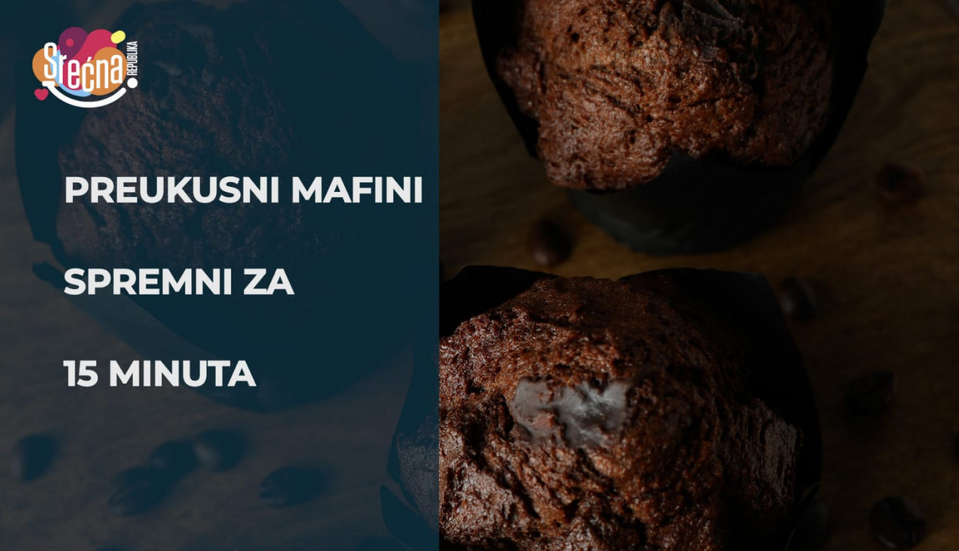 PREUKUSNI MAFINI GOTOVI ZA SAMO 15 MINUTA! Potrebno vam je 6 osnovnih sastojaka iz kuhinje (VIDEO)