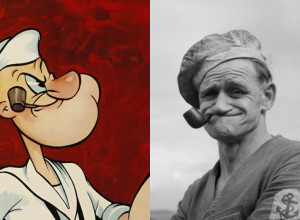 DA LI STE ZNALI DA JE POSTOJAO PRAVI POPAJ? Evo po kome je napravljen lik čuvenog crtanog junaka, a otkriveno je i kako su izgledali Oliva i Badža! (FOTO)