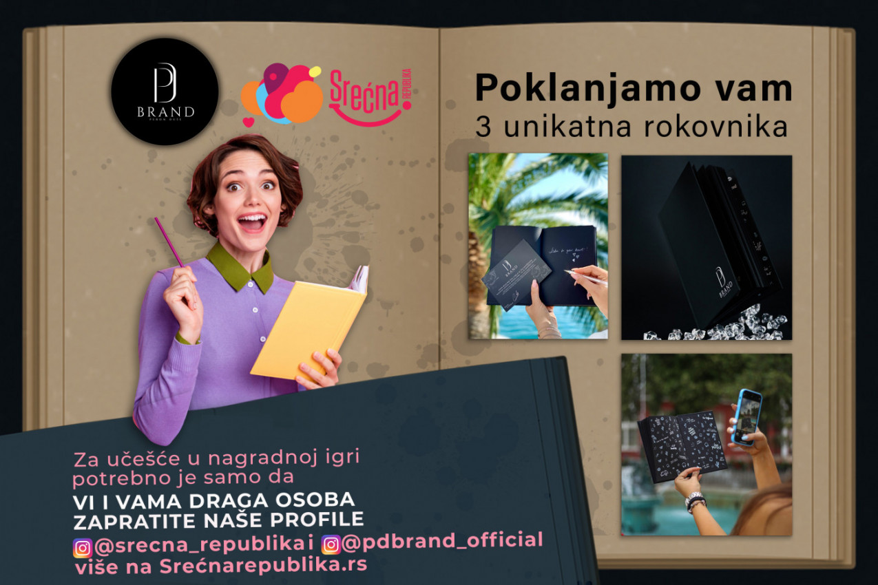 NAJVERNIJIM ČITAOCIMA POKLANJAMO 3 LUKSUZNA ROKOVNIKA: Samo nekoliko koraka vas deli do UNIKATNOG poklona! (FOTO)