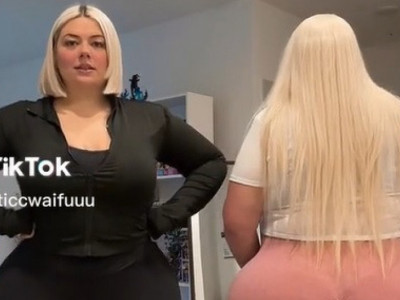 Atraktivna plavuša često pokazuje i svoje plesno umeće u kom je njena pozadina u prvom planu  