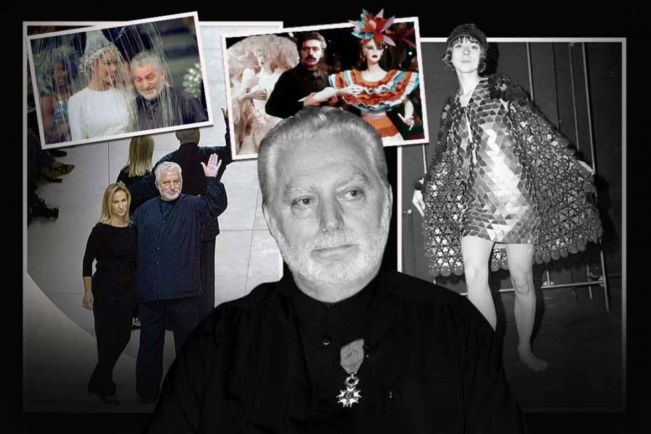 OD TORBE OD METALA, PREKO ALUMINIJUMSKIH HALJINA, DO LEGENDARNIH PARFEMA: Ovo su najpoznatije kreacije čuvenog Paka Rabana koji je preminuo u 88. godini! (FOTO)