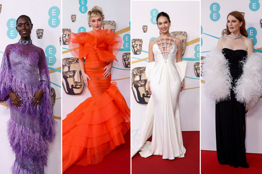 SVET BRUJI O BRITANSKOM OSKARU: Raskošne toalete ostale u senci Kejt Midlton koja je na crvenom tepihu šljapnula Vilijama po zadnjici! (FOTO/VIDEO)