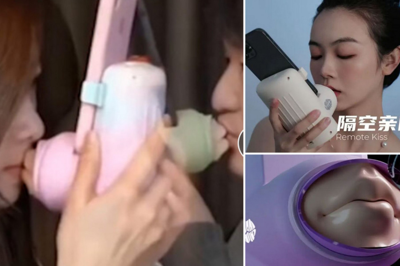 OVO JE UREĐAJ ZA LJUBLJENJE NA DALJINU! Da li biste vi ovako razmenjivali nežnosti s partnerom, kažu da je osećaj neverovatan! (VIDEO)