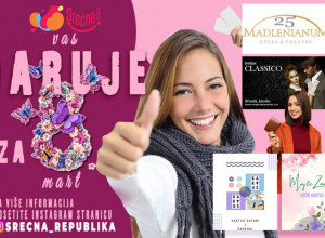 SREĆNA REPUBLIKA DARUJE NAJVERNIJE ČITATELJKE ZA 8. MART: Proslavite sa nama Dan žena i obradujte se novčanikom, novim šalom, odlaskom u pozorište, kozmetikom...