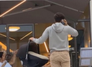 OSTAVIO JE NA TREN BEBU U BAŠTI KAFIĆA I KADA SE VRATIO NJE NIJE BILO! Snimak uteruje strah u kosti, a reakcije ljudi koji su ispijali svoje kafe će vas zaprepastiiti! (VIDEO)