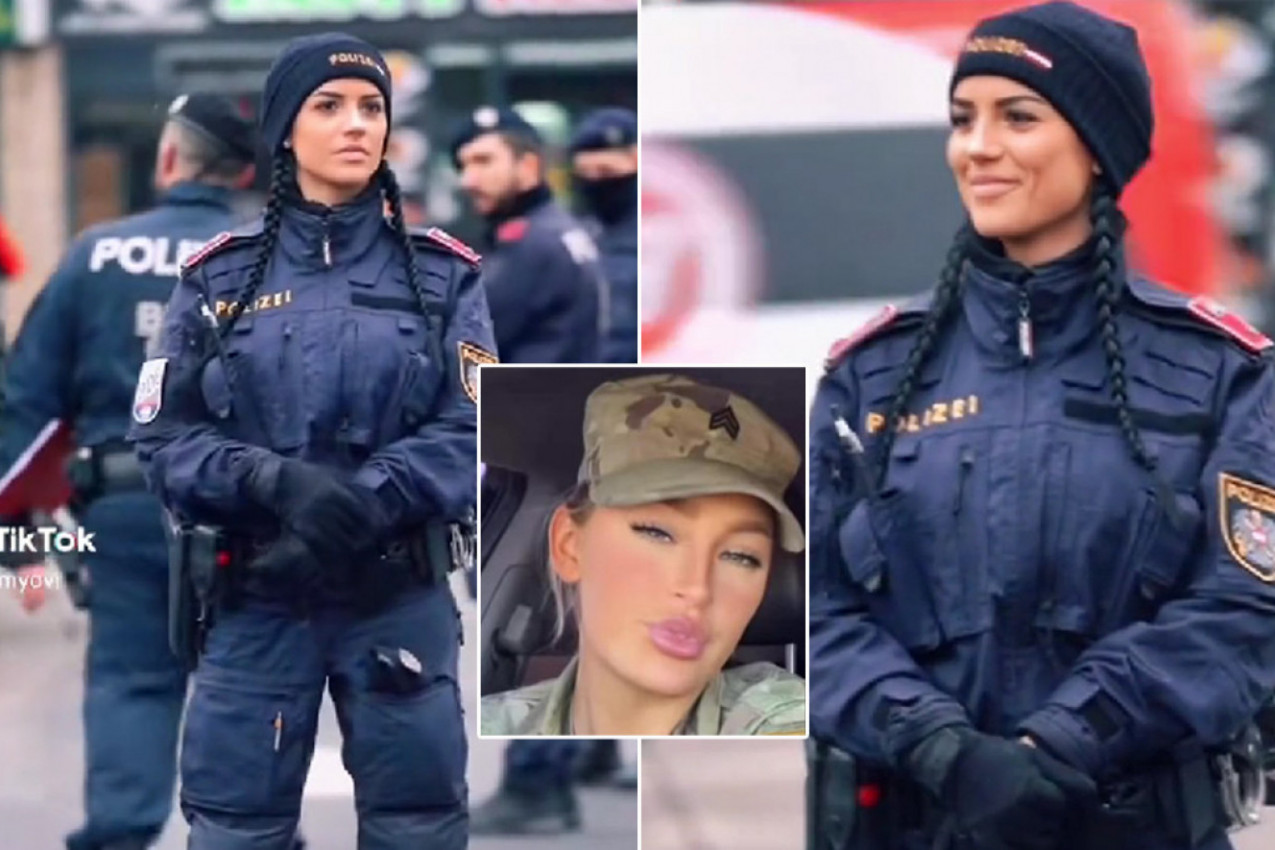 DA LI BISTE ŽELELI DA VAS ONA UHAPSI? Ovakve čuvarke reda još niste videli (VIDEO)