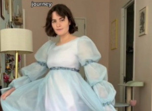 KUPILA JE STARU HALJINU ZA 55 DOLARA I POTPUNO JE TRANSFORMISALA: Da li biste se u ovome pojavili u javnosti? (FOTO)